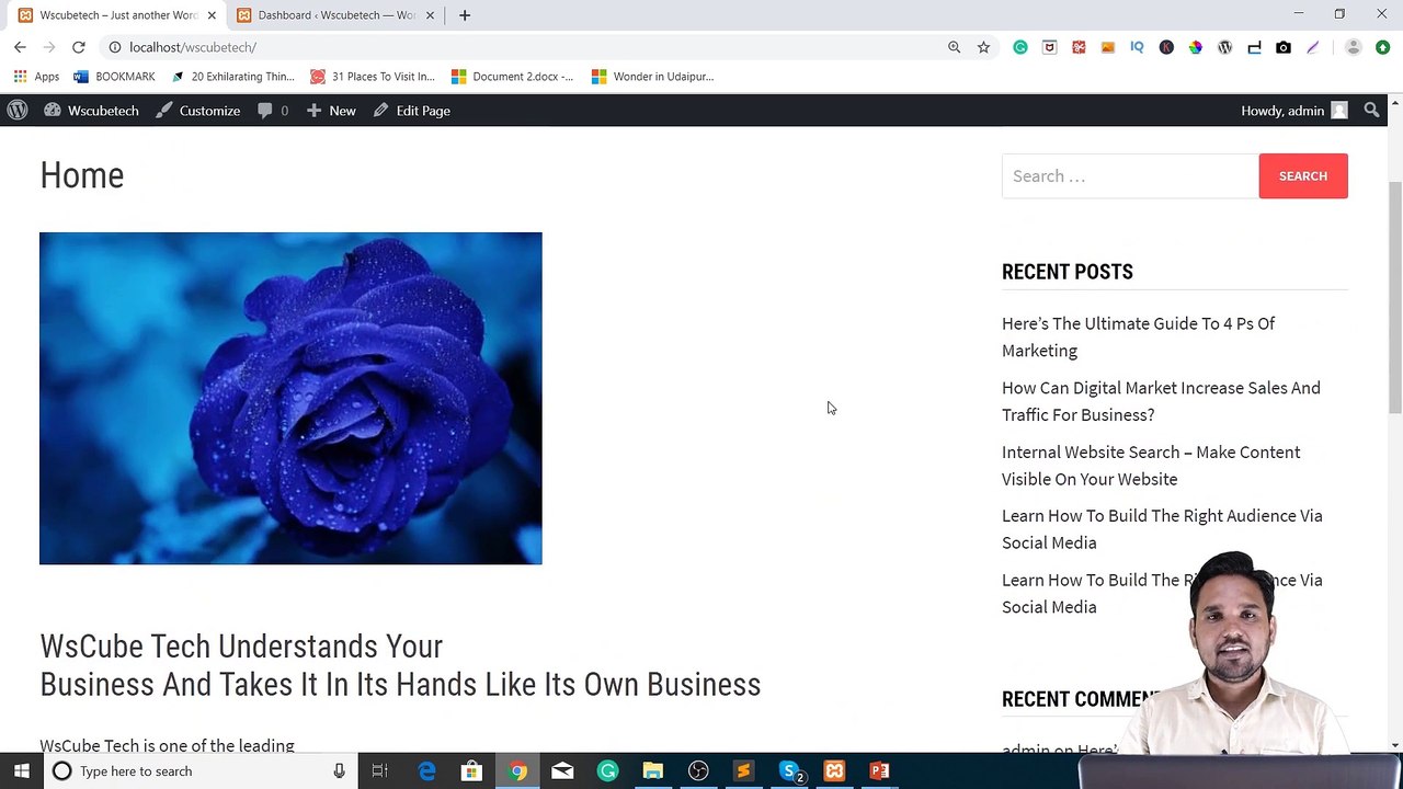 How To Use The New WordPress Widgets Section _ WordPress Tutorial-(1080p)