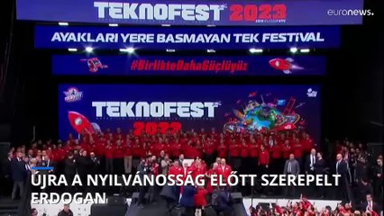 Betegsége után újra a nyilvánosság előtt szerepelt Erdogan