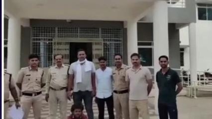 गुना: गांजे की खेती कर रहा आरोपी पौधे सहित किया गिरफ्तार