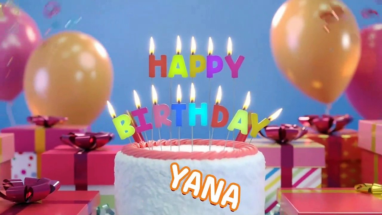 YANA Happy Birthday Song – Happy Birthday YANA - Happy Birthday Song - YANA birthday song