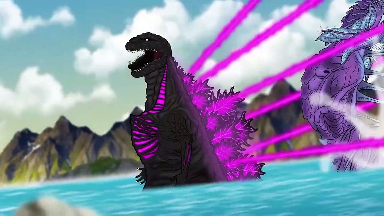 Titanus Tiamat vs. Shin Godzilla _ Primordial Water Goddess - Video ...