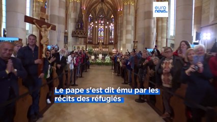 En Hongrie, le pape François appelle à accueillir des demandeurs d'asile sans distinction