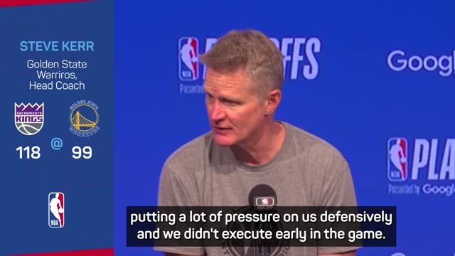 The right team won - Kerr's damning verdict on Warriors' Game 6 loss