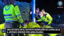 Una reyerta en el distrito madrileño de Latina deja 4 jóvenes heridos por arma blanca