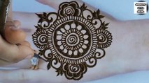 Super Easy Mehndi Design - Simple Easy Arabic Henna Tricks For Back Hands -  Beginners Art New 2023 latest