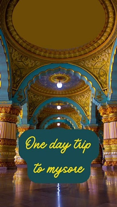 Places to visit in mysore ✨