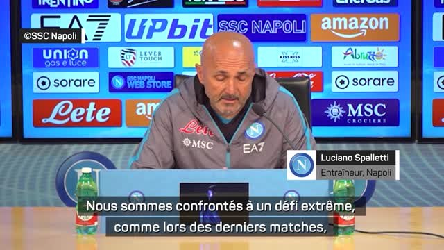 Naples - Spalletti : Mes enfants m'ont dit : n'y va pas ou alors, il faut gagner !
