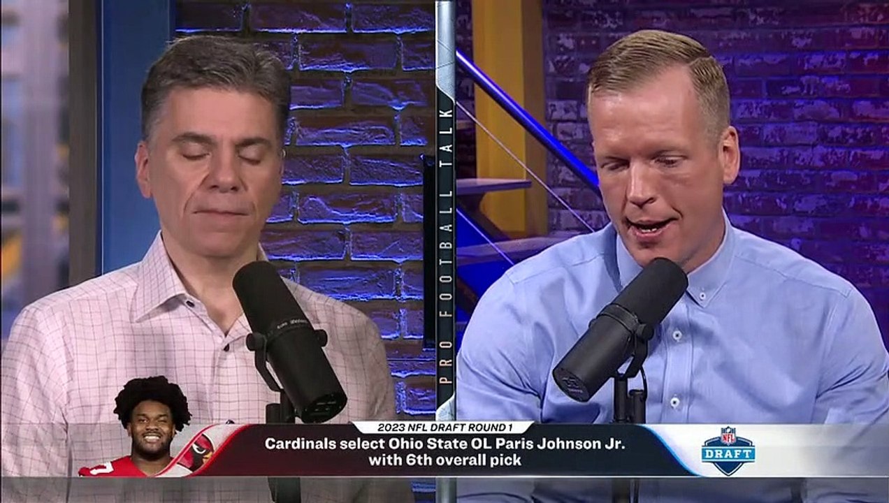 NFL Draft 2023 Round 1_ Paris Johnson Jr. leads OL selections _ Pro Football Talk _ NFL on NBC