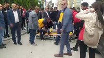 Yola düşen çocuğun ayağının üzerinden otomobil geçti https://www.osmancikhaber.com.tr