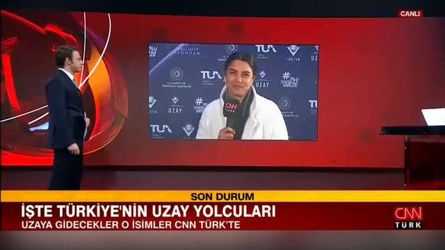 Türkiye'nin Uzay Yolcuları, CNN TÜRK ekranlarında konuştu
