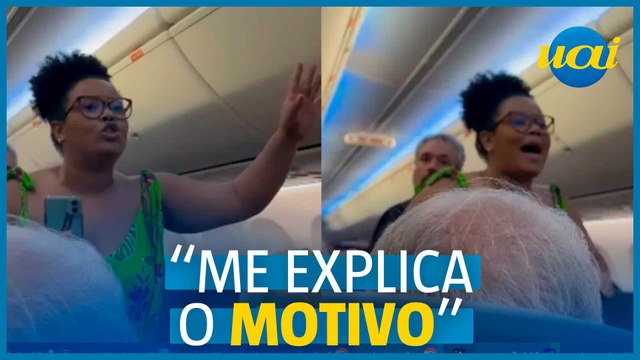 Mulher negra diz ter sido retirada de voo, sem explicações