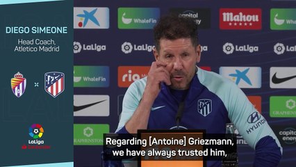 When Griezmann plays well, Atlético play well - Simeone