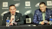 Howie Roseman on why he made the trade back with the Houston Texans on Friday night