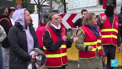 Sindicatos protestarán contra Macron durante la final de la copa de fútbol francés