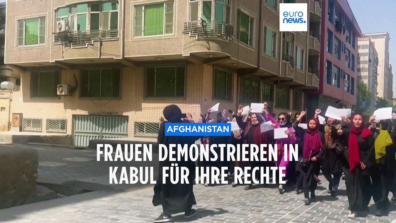 Mutige Frauen in Kabul: 'Werden für unsere Rechte kämpfen und sterben'