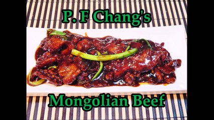 P.F. Chang's Mongolian Beef