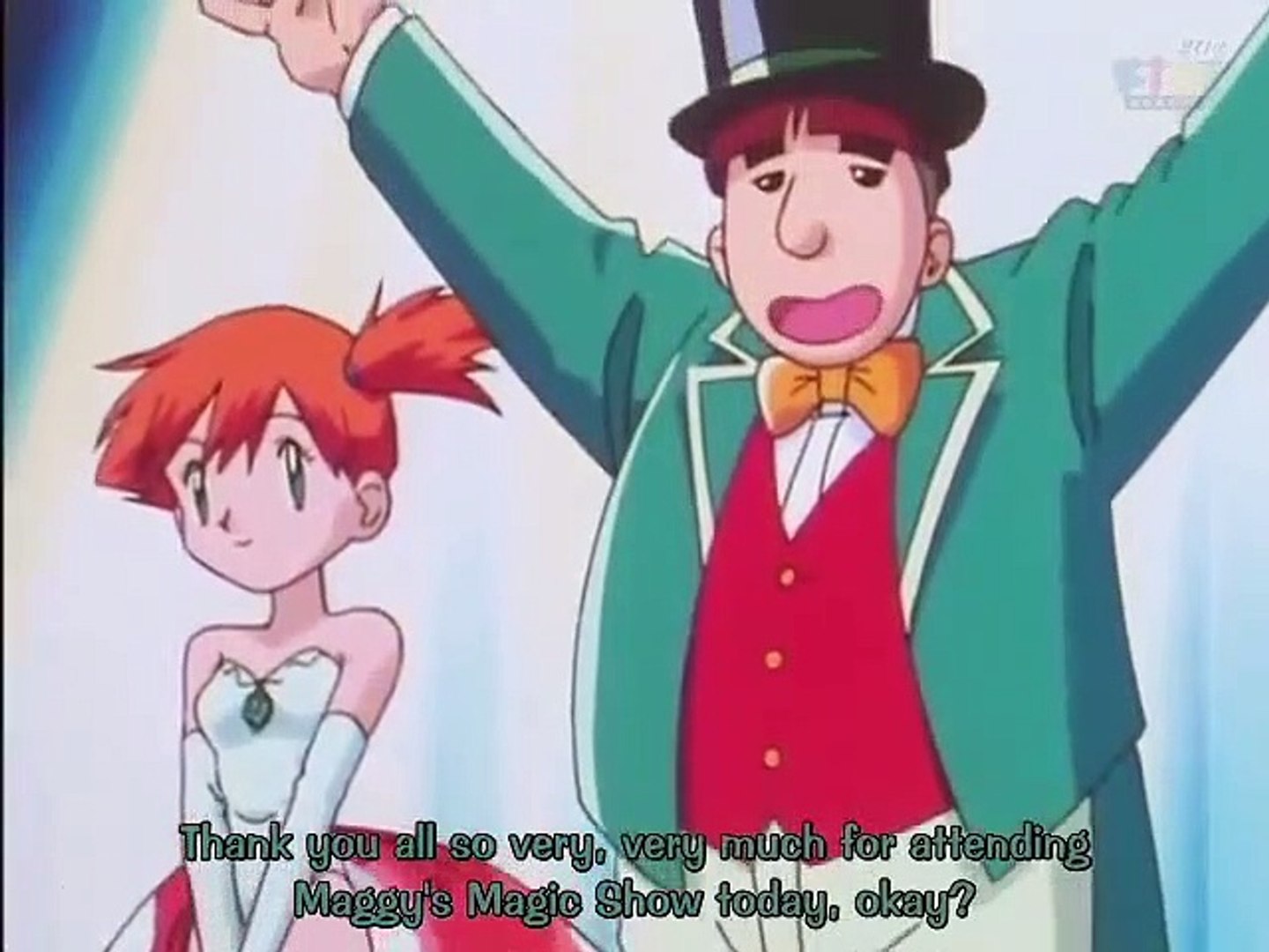 Pokmon Indigo League Episode 43 The March of the Exeggutor Squad: Misty's  Goldeen outfit scenes (Japanese version, English sub)