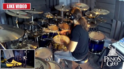Symphony X - Inferno | Isolated Drums | Panos Geo