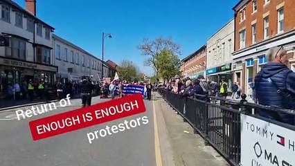 Asylum protests in Skegness