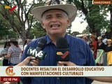 Docentes del estado Amazonas resaltan el desarrollo educativo con manifestaciones culturales