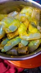 চিংড়ি মাছ রেসিপি-bhindi chingri recipe.