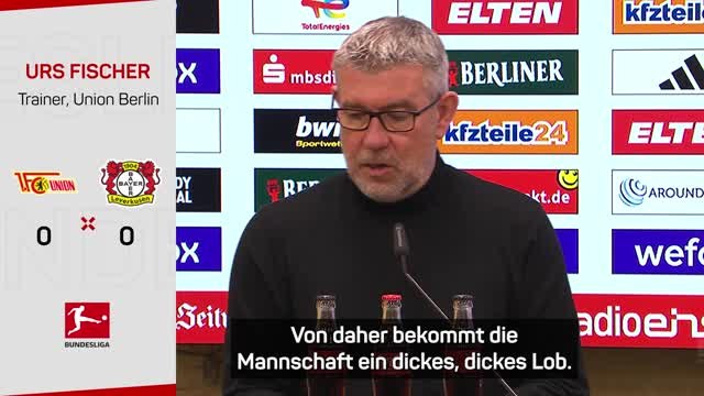Fischer: Ein intensives, tolles 0:0-Spiel
