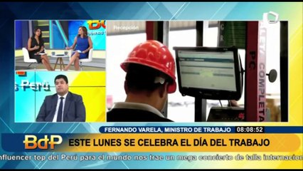Ministro de Trabajo: "Vamos a luchar frontalmente contra la informalidad laboral"