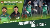 2nd Innings Highlights | Pakistan vs New Zealand | 2nd ODI 2023 | PCB | M2B2T