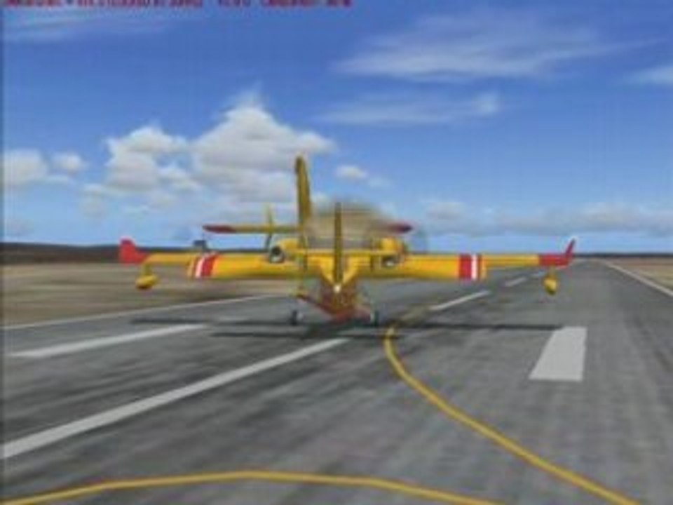 Balade en canadair
