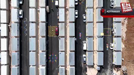 Adıyaman'da 24 bin depremzede konteyner kentlere yerleştirildi