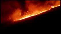 Bodrum'da otluk ve makilik arazide yangın: 15 dönüm alan kül oldu