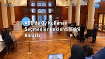 Washington'da Oy Kullanan Seçmenler Beklentilerini Anlattı