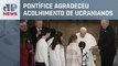 Papa Francisco se encontra com refugiados na Hungria