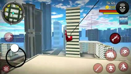 Spider Ninja Superhero Simulator  Open World Game With City Brawl  Android Gameplay_480p