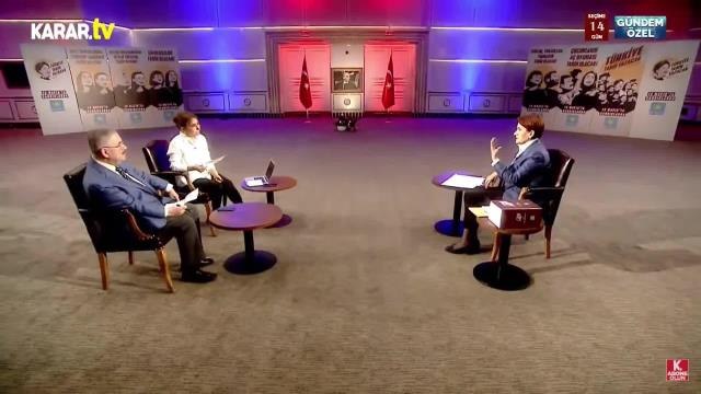 Akşener'den 'Onur Erim' Açıklaması: Bu Tür Konuşmalar Hep Yol Su Elektrik Olarak Bizatihi Erdoğan'a Gider. 15 Mayıs Sabahına Kadar Nefes Almadan...