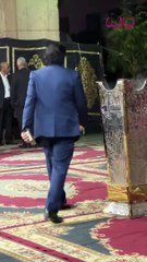 عمرو يوسف وتامر هجرس وأمينة خليل والعسيلي يؤدون واجب العزاء في الإعلامي الشهير حمادة عز الدين