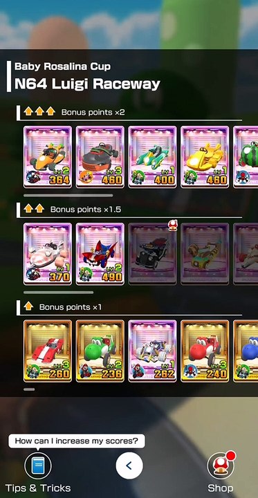 Mario Kart Tour: Mario Tour: Baby Rosalina Cup  for  Coins