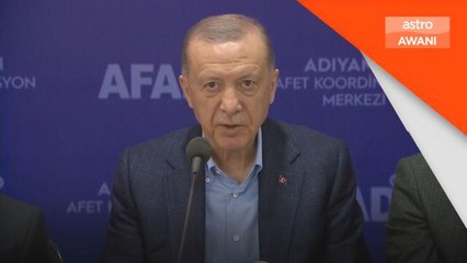 Edrogan muncul semula dalam siri kempen PRU Turkiye