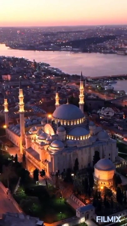 ASHHADU ALLA ILAHA ILLALLAH  beautiful voice and magical Sultan Ahmed Mosque-