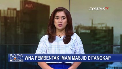WNA Pembentak Imam Masjid Ditangkap Sebelum Melarikan Diri!