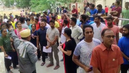 RPSC VIDEO: मेटल डिटेक्टर से हुई जांच, अब शुरू होगी परीक्षा