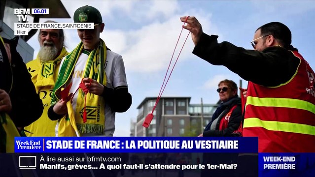 Saisie des sifflets et des cartons rouges, aucune image du Président dans le stade : Voici comment l'opération anti-Macron de la CGT et des Insoumis a été neutralisée au Stade de France et s'est transformée en fiasco....
