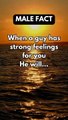When A guy has strong feelings for you He.. #malefacts #lovefact #shorts #shortsfeed #psychologyfacts #deepfact #beactivewithbhatti