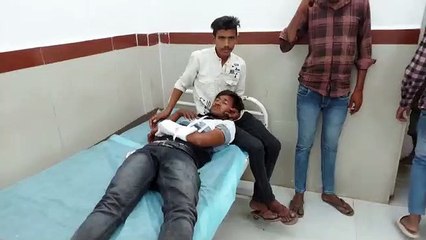 युवक पर अज्ञात लोगों ने चलाई गोली, दतिया रैफर