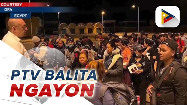340 OFWs na inilikas sa Sudan, nasa biyahe na papuntang Cairo, Egypt