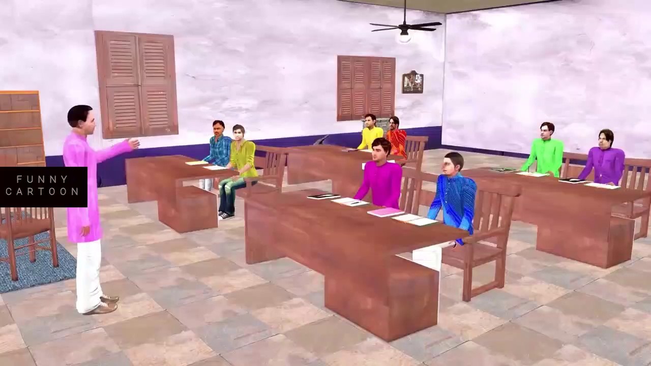 Cheating In Exam - Teacher & School boy - Teacher ki baat na Manne ka Natija - moral stories