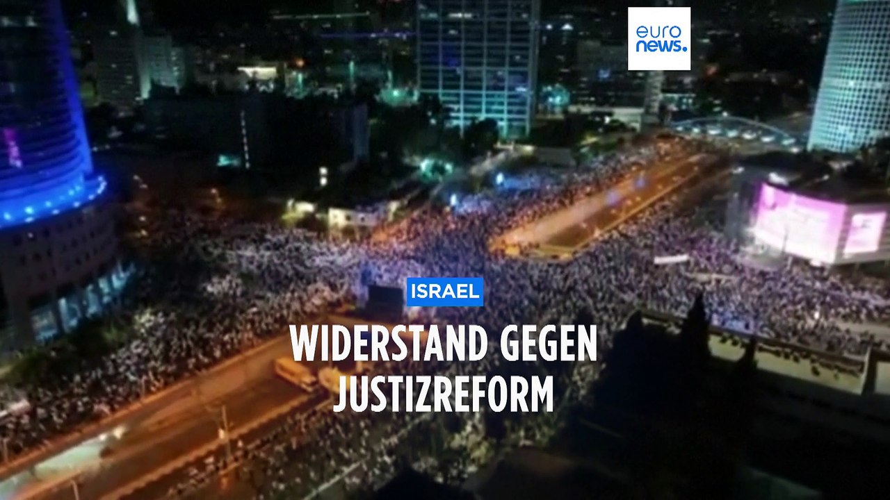 Israel: 200 000 in Tel Aviv gegen die Justizreform