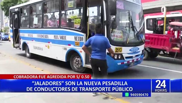 Pueblo Libre: cobradora de transporte denuncia agresión tras negarse a pagar a jaladores