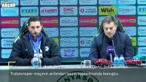 Trabzonspor Teknik Direktörü Nenad Bjelica: 'Mücadeleden dolayı gayet mutluyum'