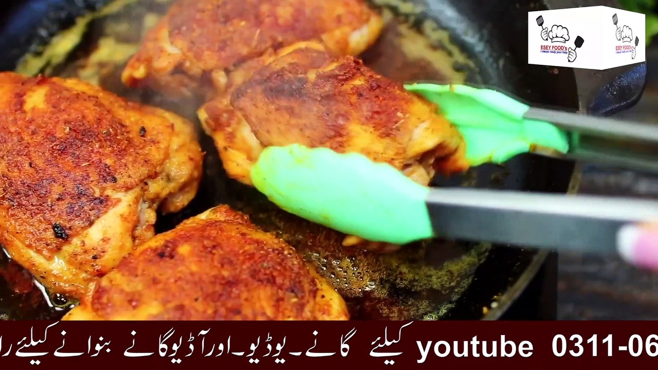 One Pan Baked Chicken Thighs Smothered in Creamy Garlic Butter Sauce esey food's